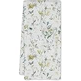 JFFTLL Vintage Floral Kitchen Dish Towels, Retro Watercolor Cottagecore Nature Flower Botanical Decor Hand Tea Towels for Bathroom Kitchen, Rustic Bathroom Decor, 16x24 Inch