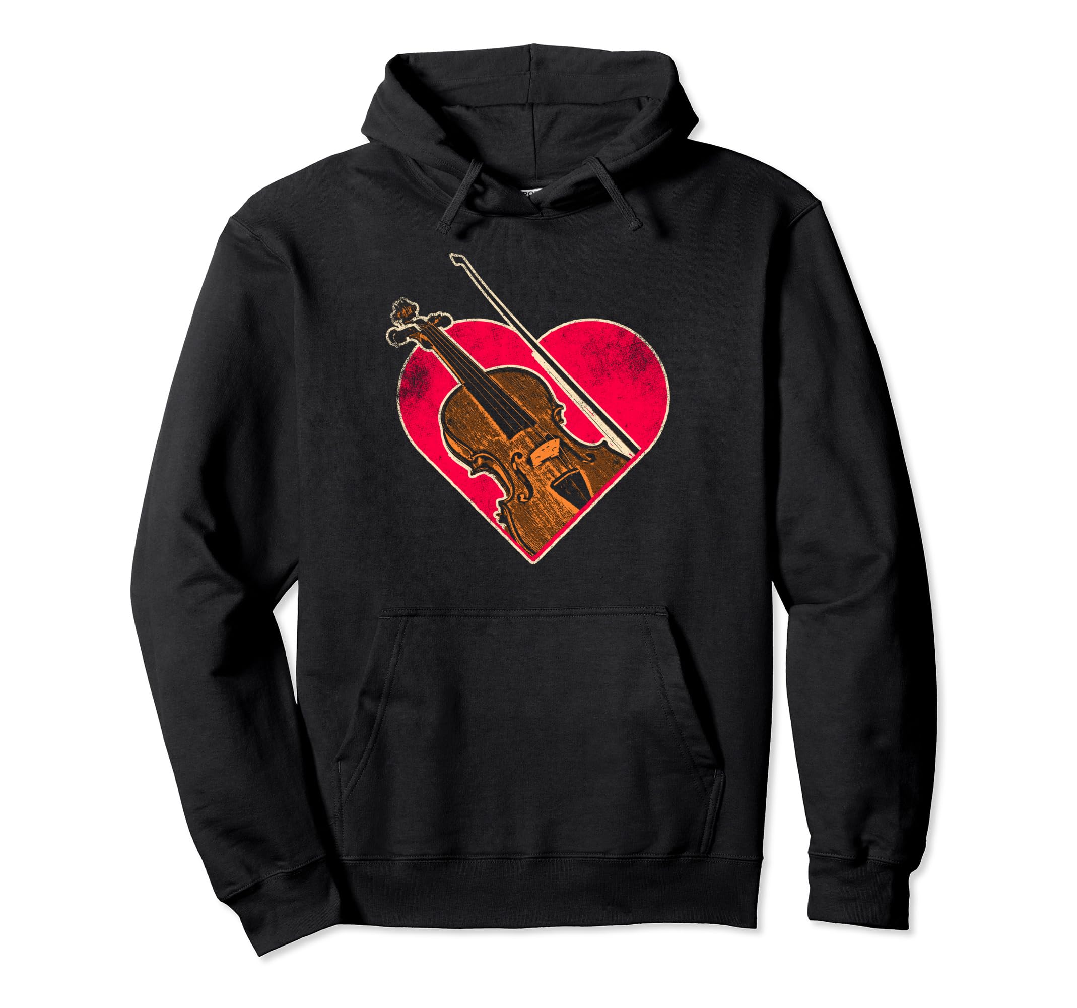 Violinist Violin Player Pullover Hoodie
