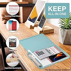 Sooez Clip Boards 8.5x11 with Storage, High
