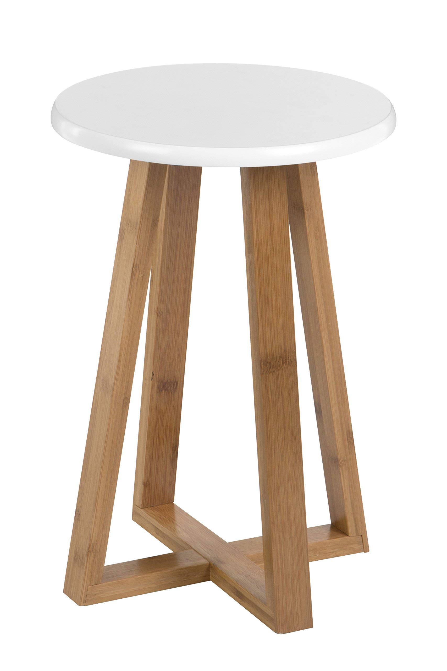 Premier Interiors Viborg Stool, White