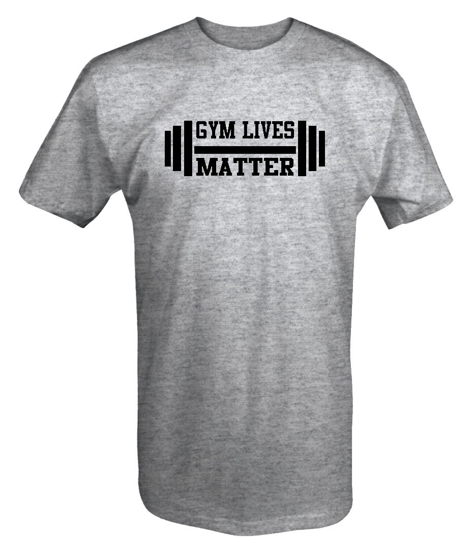 Gym Lives Matter Barbell Dumbell Barbell Gym T Shirt