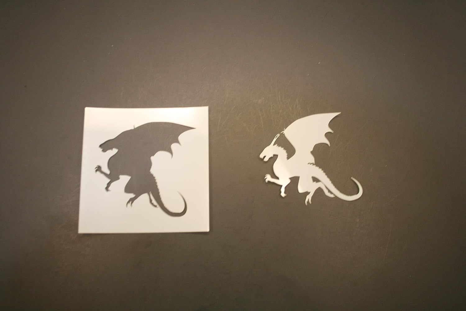 Amazon.com: Dragon 4 Reusable Mylar Stencil - Art Supplies: Handmade