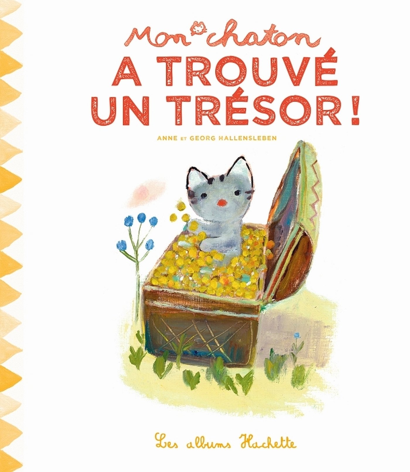Mon Chaton A Trouve Un Tresor French Edition Anne Gutman Georg Hallensleben Illustrations Hachette Amazon Com Books