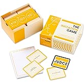 Brass Monkey The Imitation - Social Party Game with 300+ Game Card Prompts for Doing Impressions