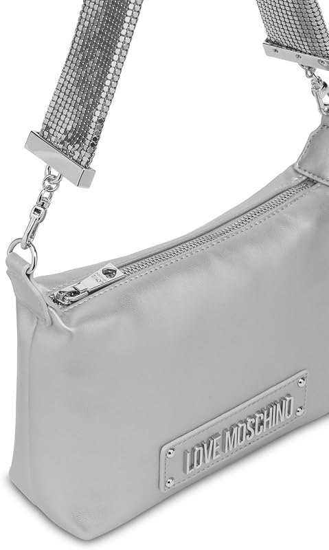JC4140PP1MLO0969, Schultertasche für Damen, Silber, einzigartig, silber, Einheitsgröße