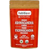 Organic Ashwagandha Powder by Nutritionn - 150 Grams - 100% Pure Natural Premium Whole Food Supplement - Anti-Anxiety & Stres