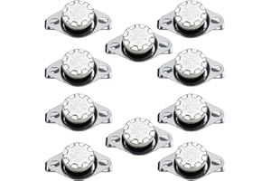 Thermal Control Switch Aopin KSD301 Normally Closed NC 45 Degree 250V 10A Thermostat Temperature Switch 10 PCS