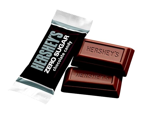 HERSHEY’S ZERO SUGAR CHOCOLATE CANDY BAGS, 3 OZ (12 COUNT)