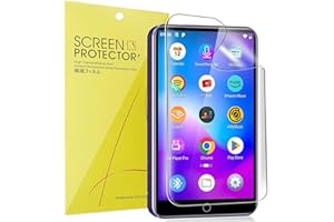 Lamshaw Compatible for Fanvace MP3 Player Screen Protector, [6 Pack] Full Coverage TPU Clear Film Compatible for Fanvace M31 4 Inch MP3 Player (6 Pack)