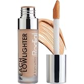 Rodial Peach Lowlighter 0.1 fl oz - Hydrating Under Eye Brightener &amp; Peach Color Corrector with Hyaluronic Acid, Vitamin E &amp; Caffeine for Soft, Natural Radiance