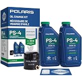 Polaris PS4 Oil Change Kit Incl Oil, Oil Filter, Drain Plug Washer, 2877473
