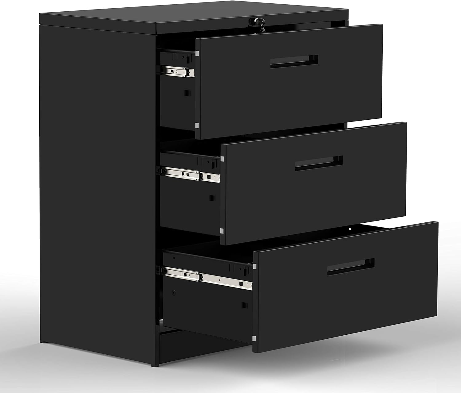 Amazon Com Lateral Filing Cabinet 2 Drawer Locking File Cabinet
