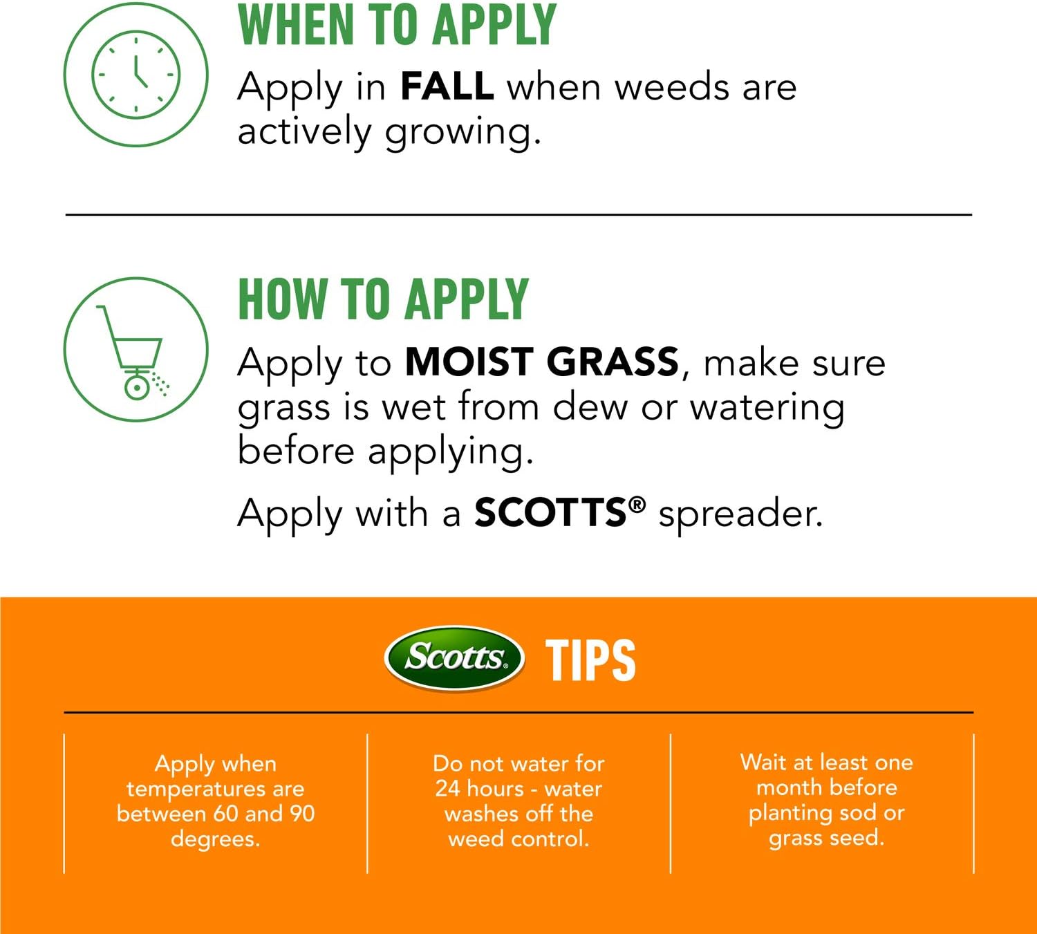 Scotts Turf Builder WinterGuard Fall Weed and Feed 3, 15, 000 sq. ft. : Garden & Outdoor