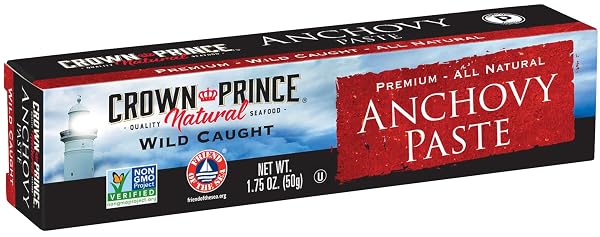 CROWN PRINCE NATURAL ANCHOVY PASTE, 1.75-OUNCE TUBES