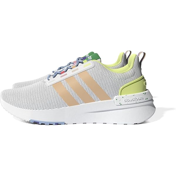 Amazon.com | adidas boys EQ21 Run 2.0 Elastic Lace Running Shoes, Cloud  White-matte Purple Metallic-bliss Blue, 3 Big Kid | Running