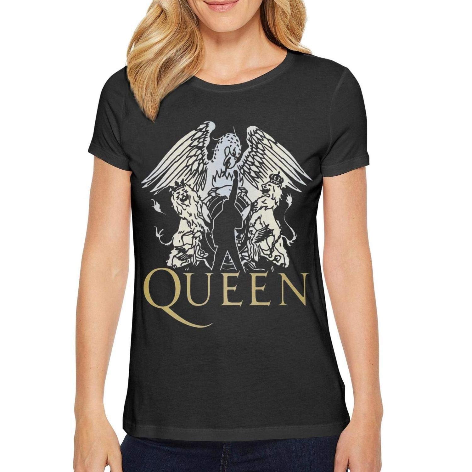 Yksth Women S T Shirts Queen Band Short Sleeve T Shirt For Women Zelite
