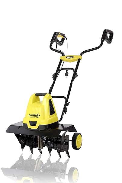 FANZTOOL 1500W Elektro Motorhacke Bodenhacke Gartenhacke Bodenfräse Kultivator Hacke mit 45 cm Arbeitsbreite und 22 cm Arbeit