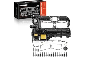 A-Premium 2.0L Turbo N20 Engine Valve Cover with Oil Filler Cap & Gasket & Bolts Compatible with 2012-2018 BMW 228i 320i 328i
