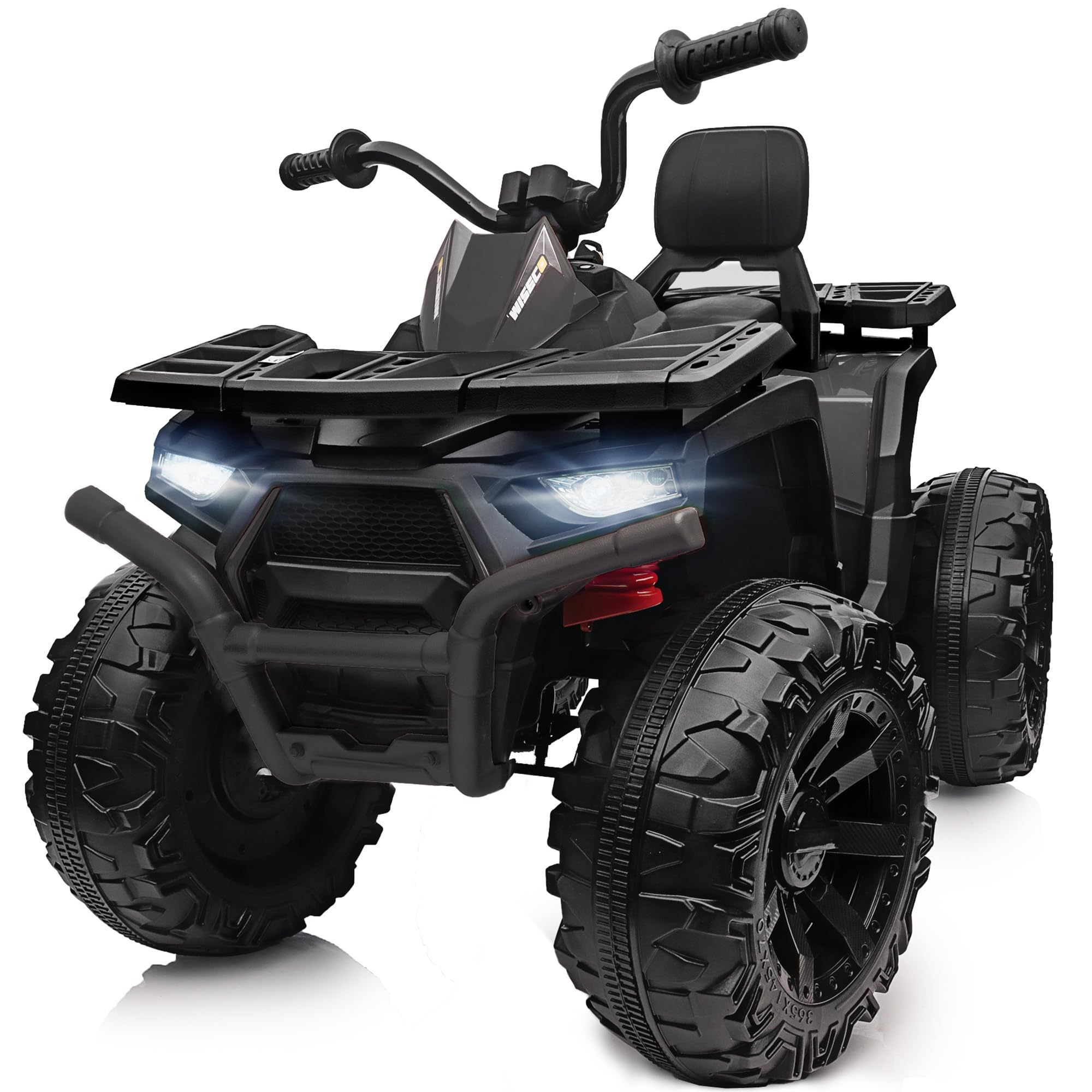 Photo 1 of *************MISSING PARTS****************
Hikiddo Kids ATV 4 Wheeler, 24V Ride On Toys Car for Big Kids with 400W Motor, 2 Seater - Black