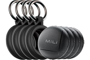 LiTag Duo - Dual System Tracker for iOS or Android, Air-Tag Holder Case Included, Bluetooth Tracking Tag/Key Finder/Luggage T