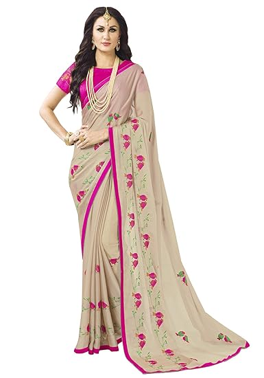 Womens Rangoli Silk Saree(kashmiri103)