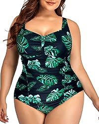 Daci Women Plus Size One Piece Swimsuits - Tummy