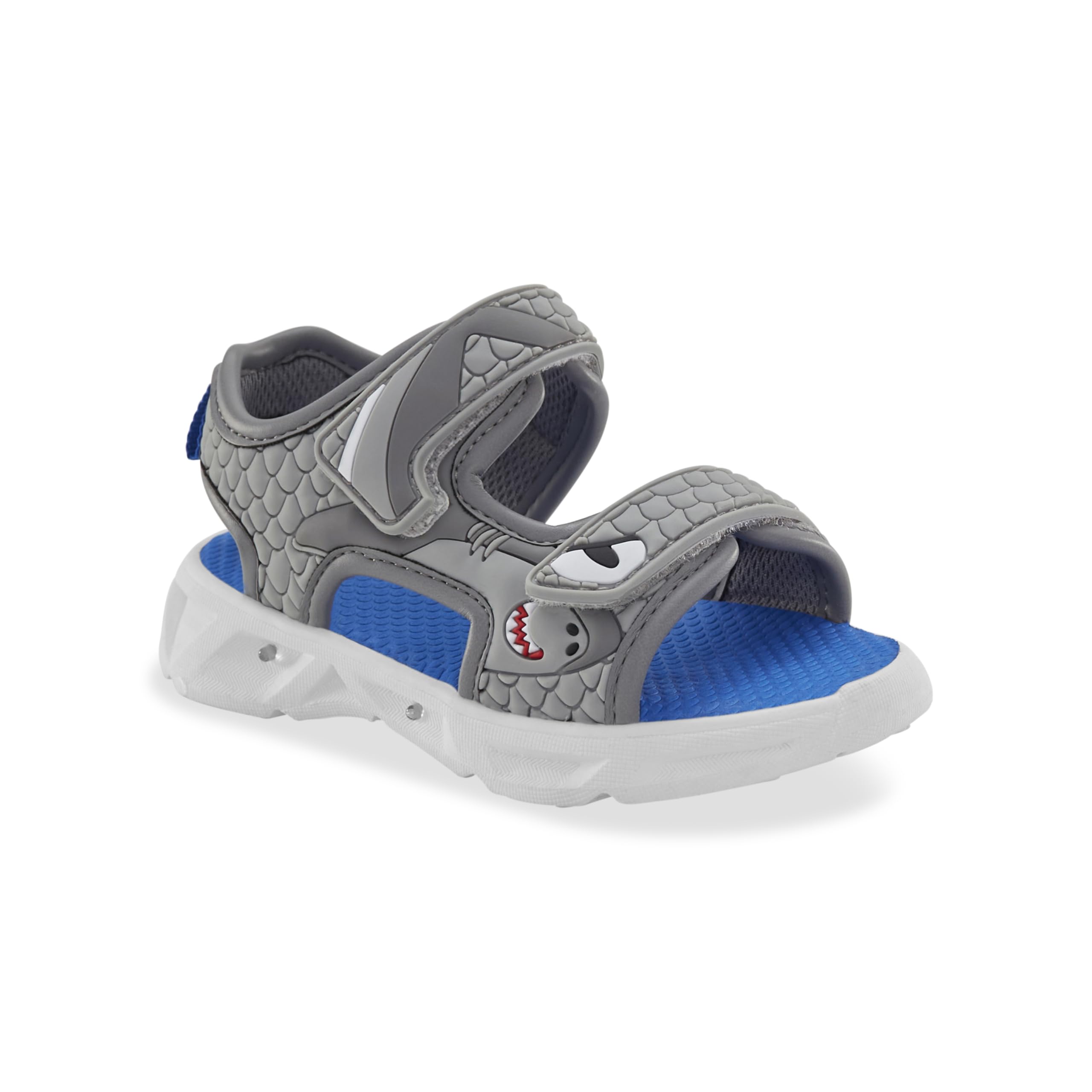 Carter’s unisex child TANIS Lighted Sandal Grey 9 Toddler