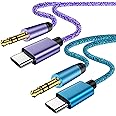 USB C to 3.5mm Audio Aux Jack Cable,3FT USB Type C Adapter to 3.5mm Headphone Stereo Cord Car for iPhone 15 Pro Max, iPad Pro,Samsung Galaxy A54 A34 S22 A14 A23 A13 A03S S21,Google Pixel 8 pro,Moto,LG
