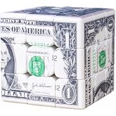 Cuberspeed Dollar Cube 3x3 Magic Cube US Dollar Bill Speed Cube Puzzle Toy