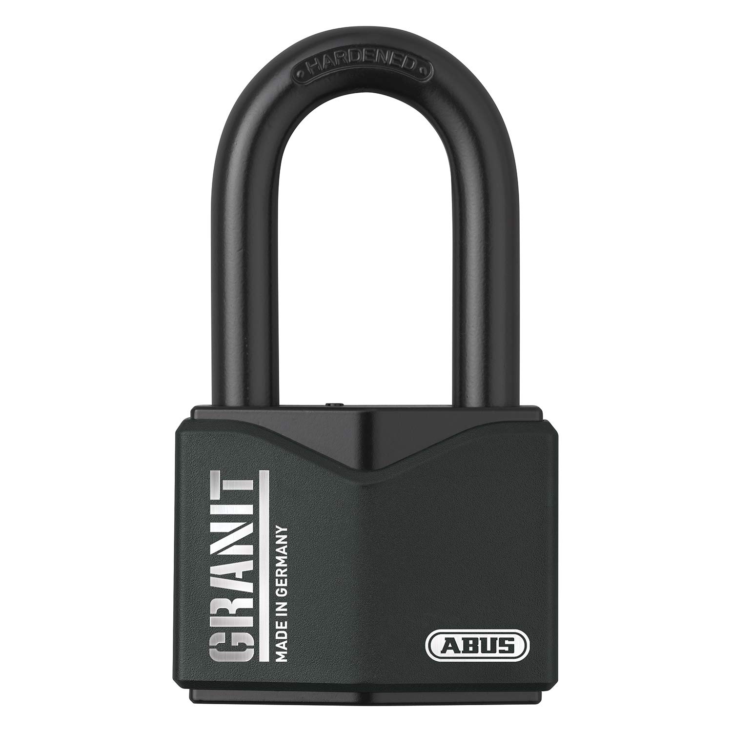 ABUS-Plus disc Cylinder Granit Padlock 37/55HB50 with high Shackle – for Outdoor use – Made of Hardened Special Steel – Security Level 10