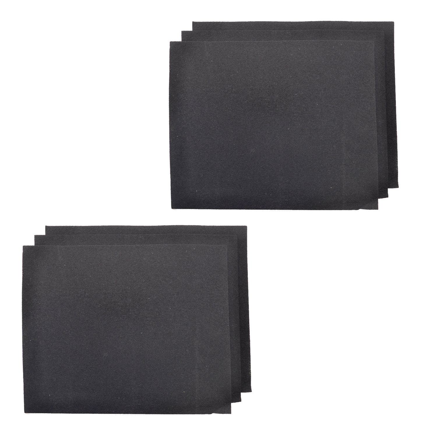 HQRP 6-Pack Carbon Pre-Filter for Hamilton Beach 04912 HEPA Filter Part 04922 Replacement fits TrueAir 04160, 04161 Air Purifiers Coaster