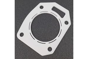K-MOTOR PERFORMANCE Throttle Body Gasket - Compatible with Acura Rsx - Compatible with Honda Civic Si - Thermal 62mm 70mm