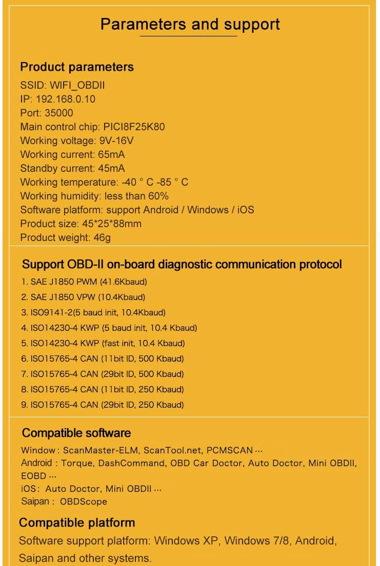 Amazon Com Zzkjbox Car Diagnostic Scanner Tool For Obd2 Obdii