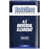 BodyShop Essentials 4:1 Universal Clearcoat, 1 Gallon, High-Gloss | 128 Fl Oz, Automotive Surfaces