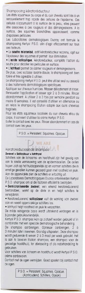 Ducray Kertyol PSO Anti-dandruff Shampoo for Dander 200 ml, 200 ml (Pack of 1) - Image 5