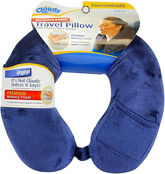 Cloudz Memory Foam Travel Neck Pillow Amazon.ca Luggage & Bags