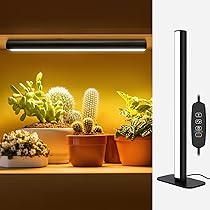 Super-Bright LED Grow Light For Indoor Plants - 108LED Full Spectrum With Timer & Adjustable Stand