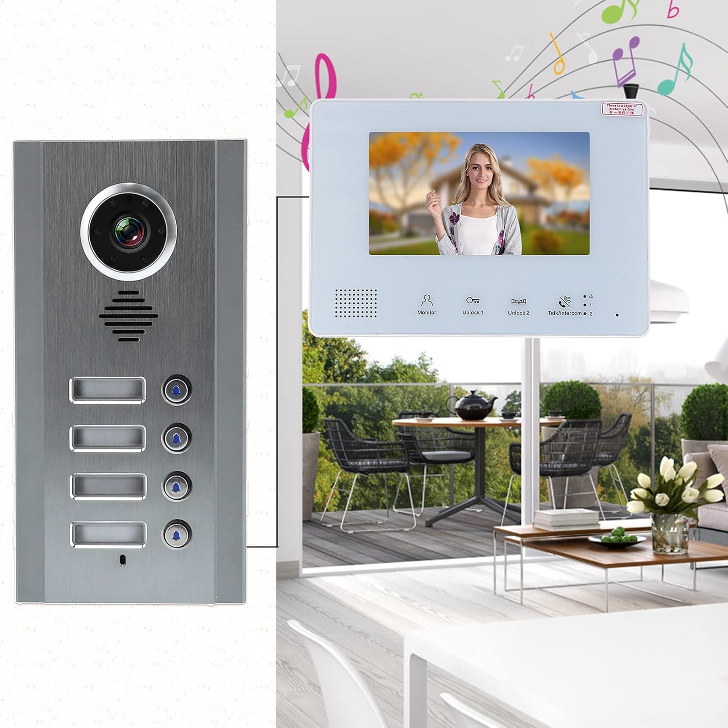 Door Door Entry Dual‑Way Anti‑Theft for Business for