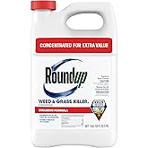 Roundup Weed &amp; Grass Killer4 Concentrate, 1 gal. | Weed Killer Concentrate, Use In and Around Flower Beds, Walkways, Driveways and Along Fences, Visible Results in Hours