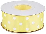 Morex Grosgrain Dot Ribbon, 1-1/2-Inch by 20-Yard