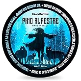 The Goodfellas’ Smile PINO ALPESTRE (Alpine Pine) Italian Shaving Soap – Artisan Semi-Soft Soap for Rich Brush Lather, Wet Shave Routines & Razor Prep