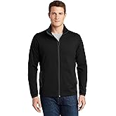 SPORT-TEK Unisex Sport-Wick Stretch Contrast Full Zip Jacket