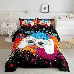 Erosebridal Gaming Comforter Set King Size Boys