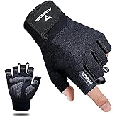 ATERCEL Workout Gloves for Men and Women, Exercise Gloves for Weight Lifting, Cycling, Gym, Training, Breathable and Snug fit