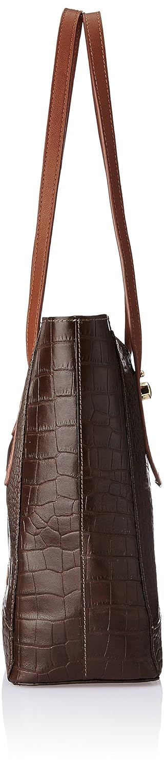 hidesign women's tote bag (brown)