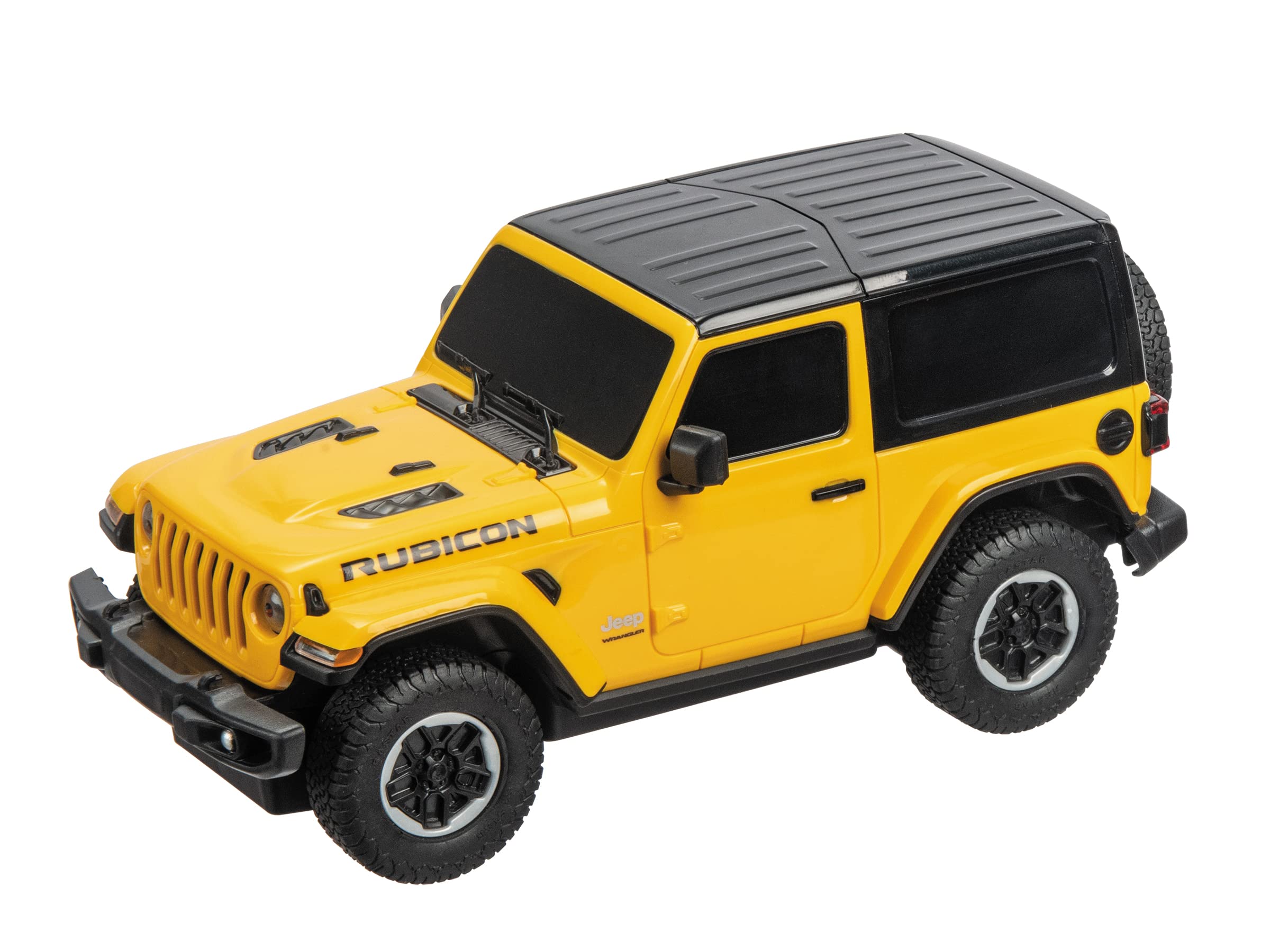 mondo Motors, JEEP WRANGLER JL, Model in Scale 1:24, up to 8 km/h Speed, Children's Toy Car 63615