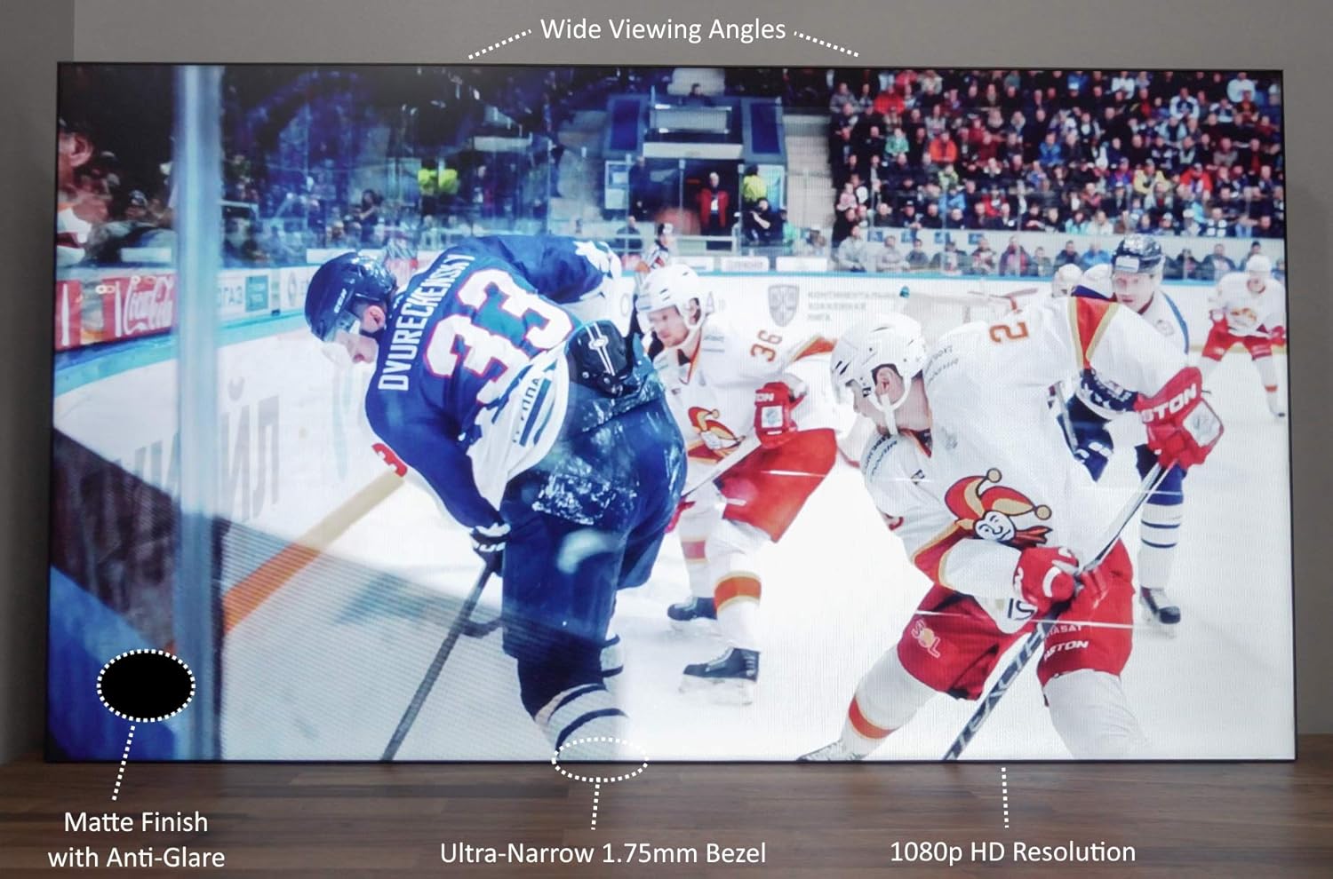 55 Video Wall Monitor Display Ultra Narrow 1 7mm Bezel Tv For