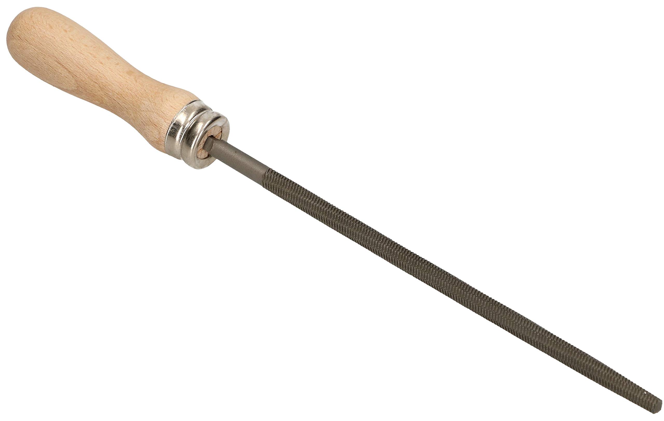 KOTARBAU® Workshop File Round Length: 150 mm Cut 1 (Coarse) Hand File Round File Metal File for Coarse Metal Processing