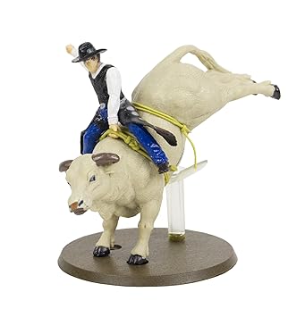 1/20TH Bodacious Bucking Bull with Rider by Big Country Farm Toys