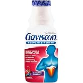 Gaviscon Fruit- Long-Lasting Acid Reflux and Heartburn Relief, 340ml